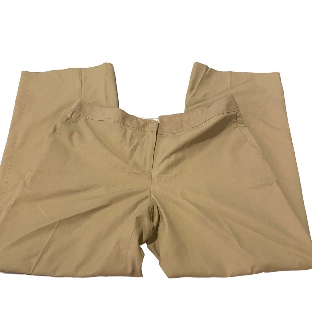 Ann Taylor Tan Straight Leg Pants